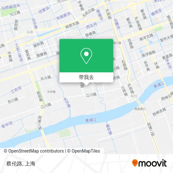 蔡伦路地图
