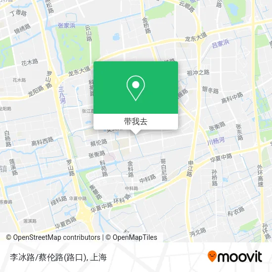 李冰路/蔡伦路(路口)地图