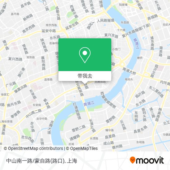 中山南一路/蒙自路(路口)地图