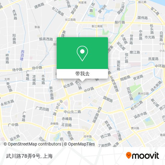 武川路78弄9号地图