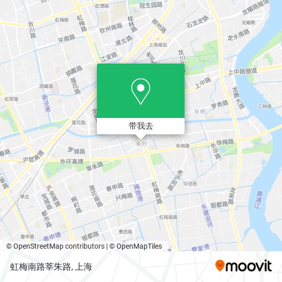 虹梅南路莘朱路地图