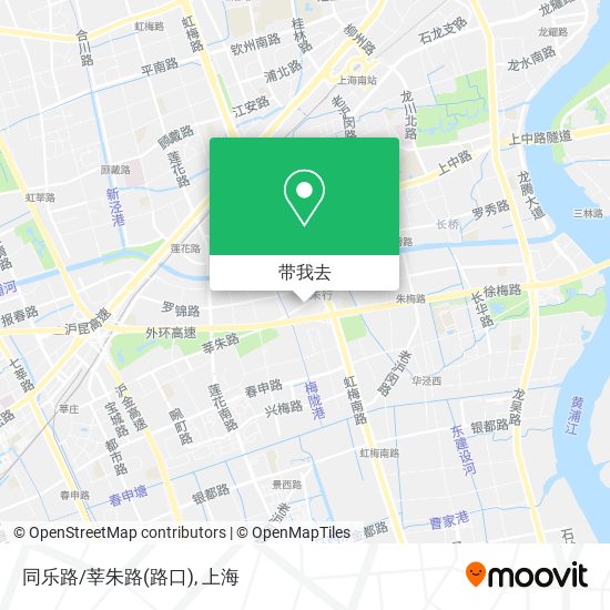 同乐路/莘朱路(路口)地图