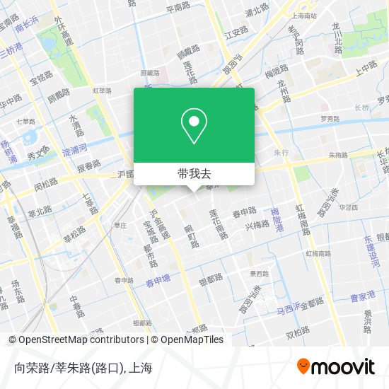 向荣路/莘朱路(路口)地图