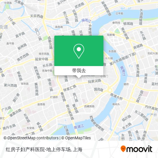 红房子妇产科医院-地上停车场地图