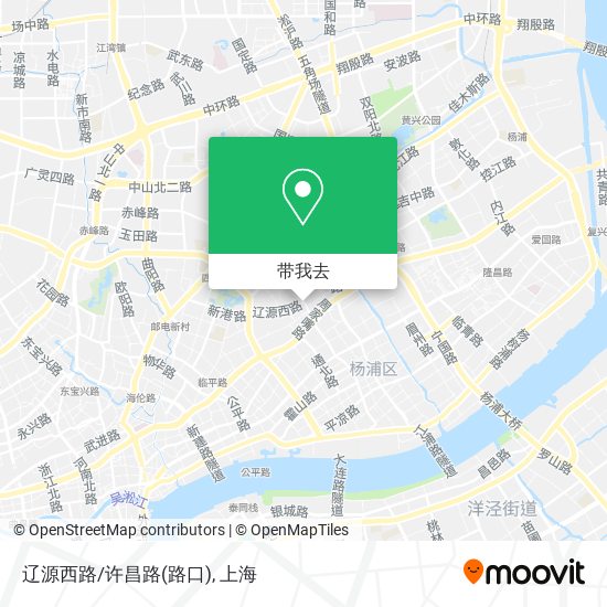 辽源西路/许昌路(路口)地图