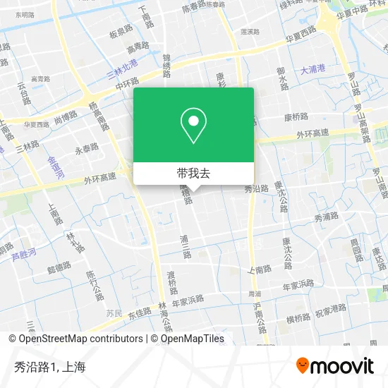 秀沿路1地图