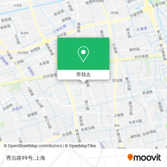 秀沿路99号地图