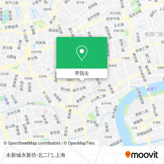 永新城永新坊-北二门地图