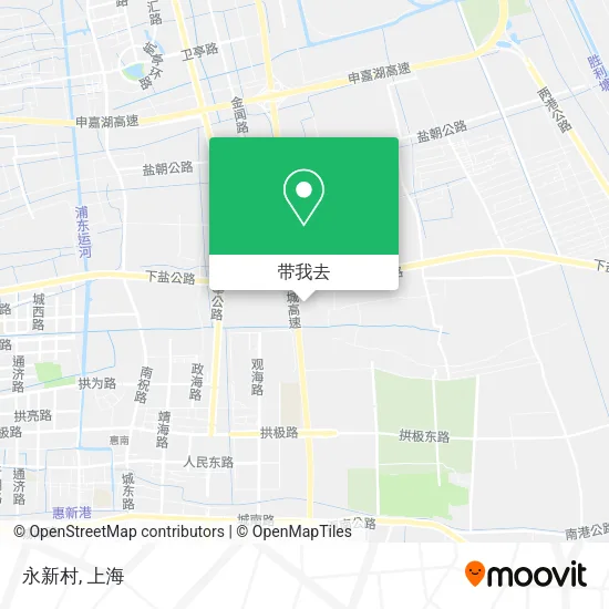 永新村地图