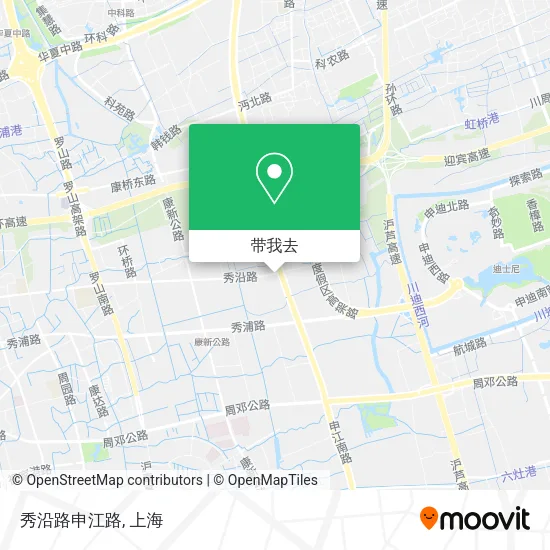 秀沿路申江路地图