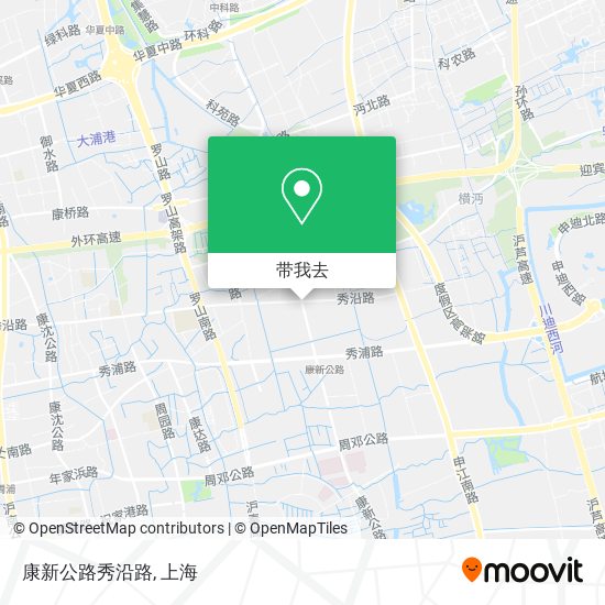 康新公路秀沿路地图