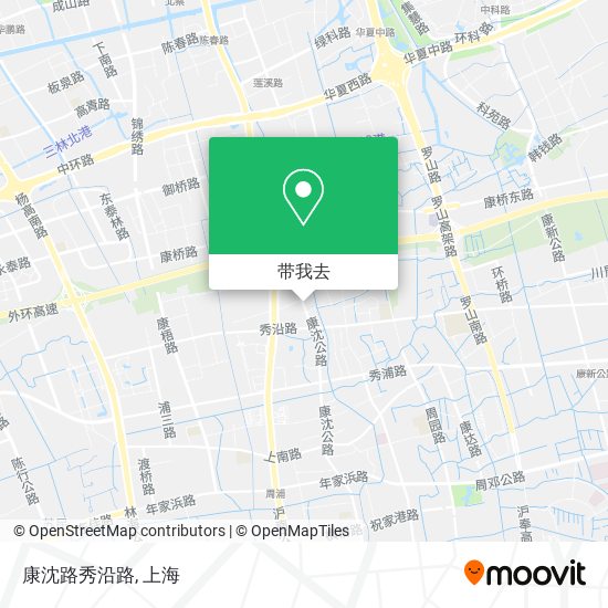 康沈路秀沿路地图