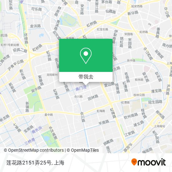 莲花路2151弄25号地图