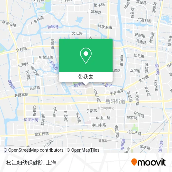 松江妇幼保健院地图