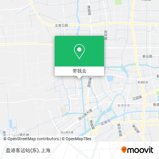 盈港客运站(东)地图