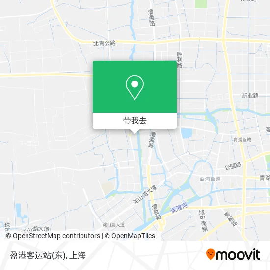 盈港客运站(东)地图