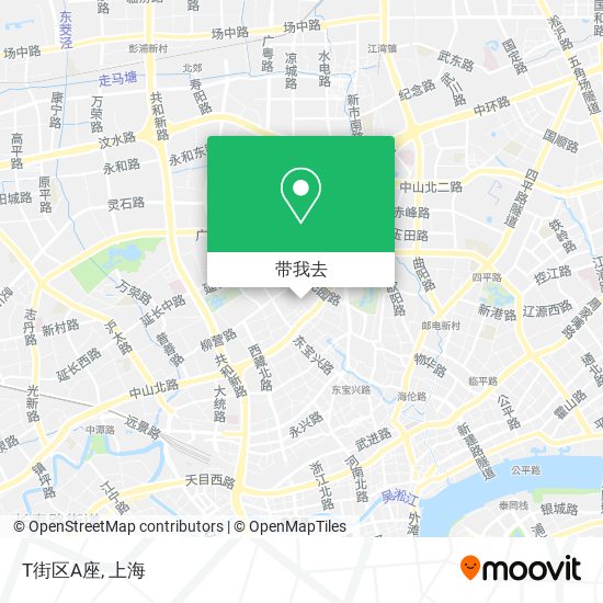 T街区A座地图