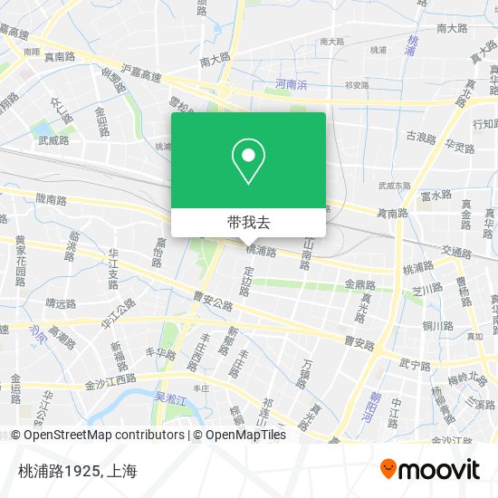 桃浦路1925地图