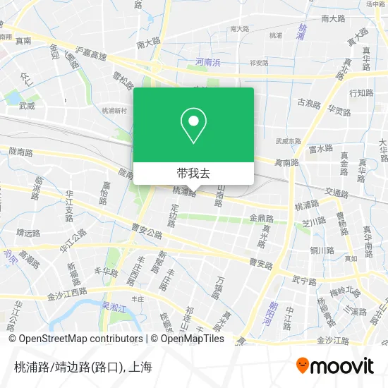桃浦路/靖边路(路口)地图
