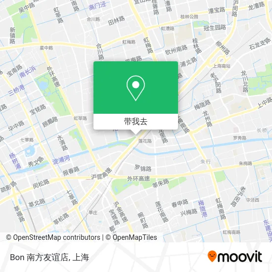 Bon 南方友谊店地图