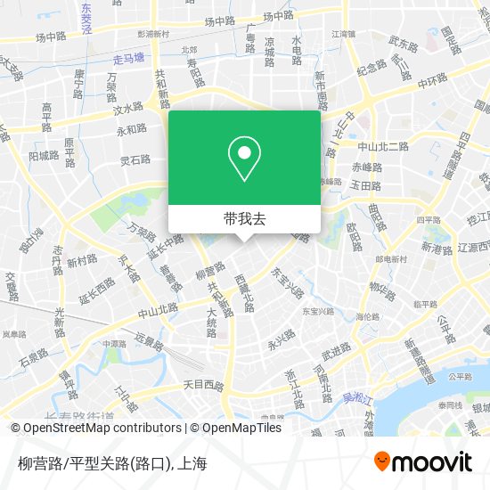 柳营路/平型关路(路口)地图