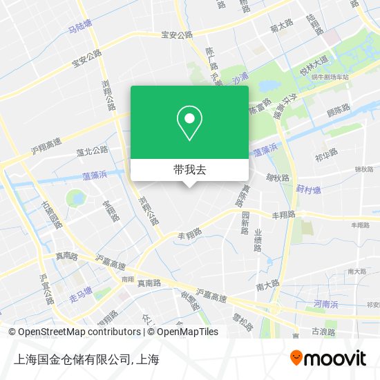 上海国金仓储有限公司地图