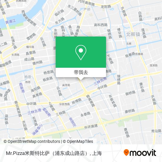 Mr.Pizza米斯特比萨（浦东成山路店）地图