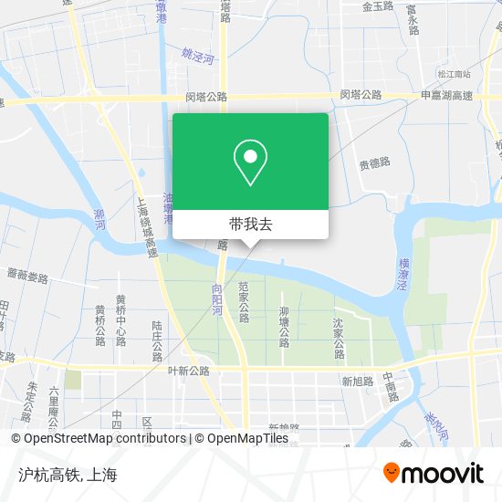沪杭高铁地图