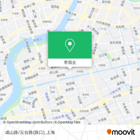 成山路/云台路(路口)地图