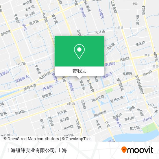 上海纽纬实业有限公司地图