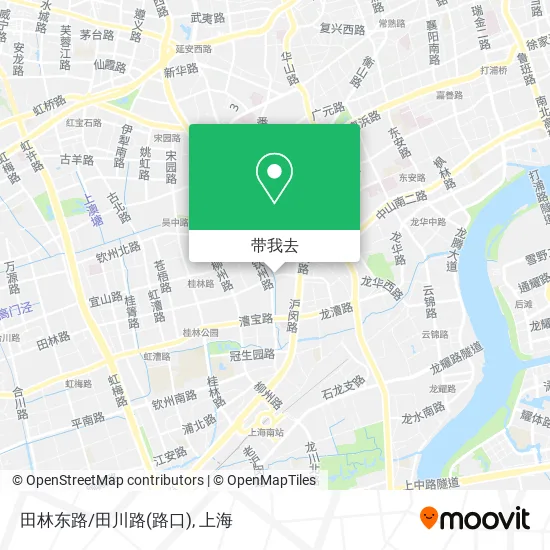 田林东路/田川路(路口)地图