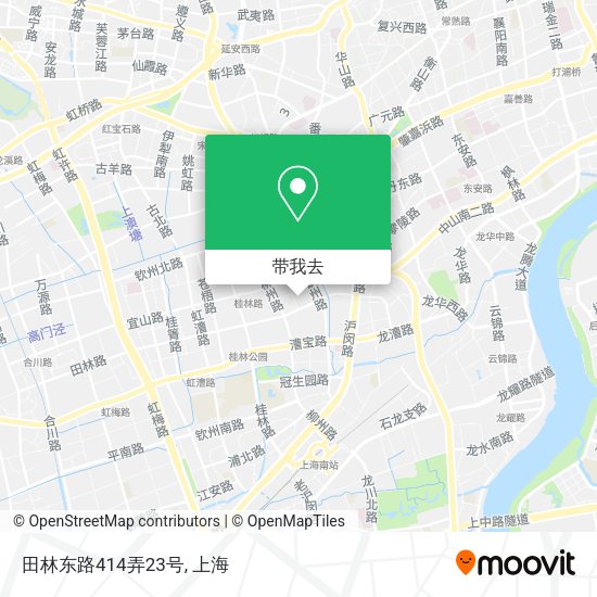 田林东路414弄23号地图