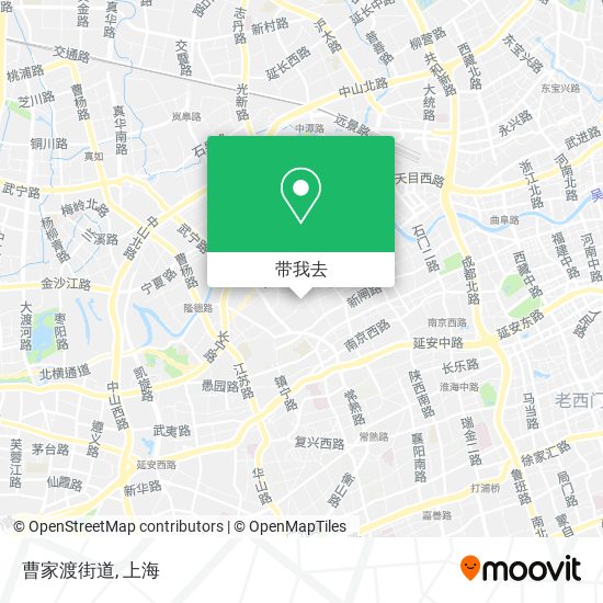 曹家渡街道地图