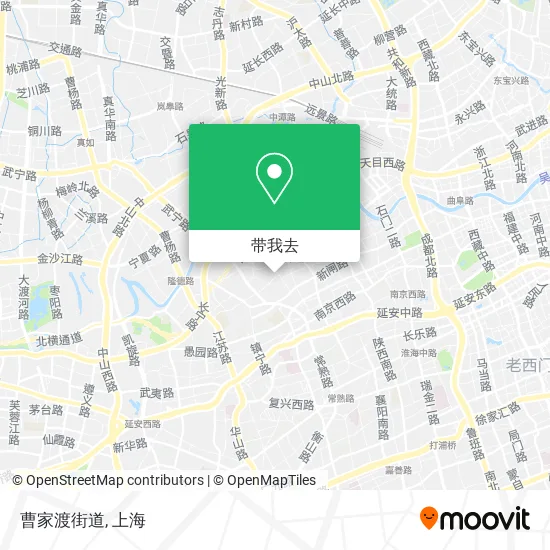 曹家渡街道地图