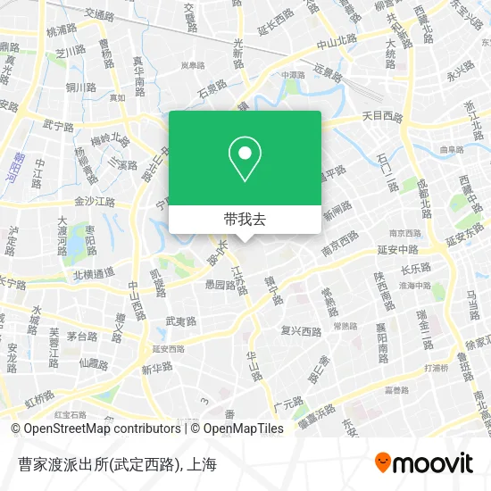 曹家渡派出所(武定西路)地图