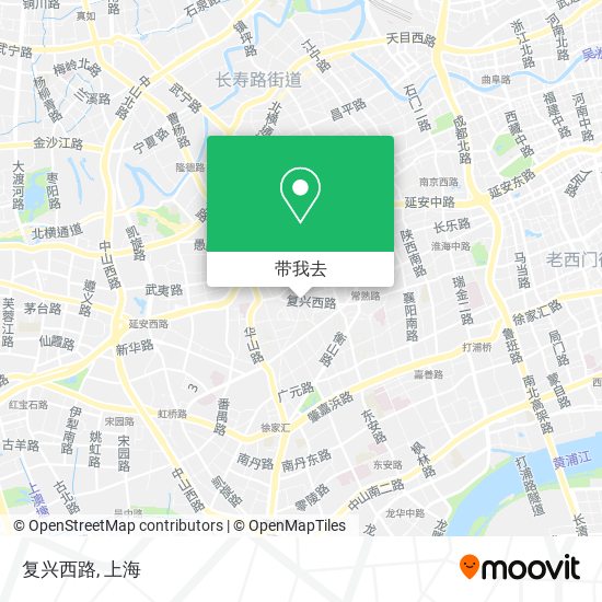 复兴西路地图