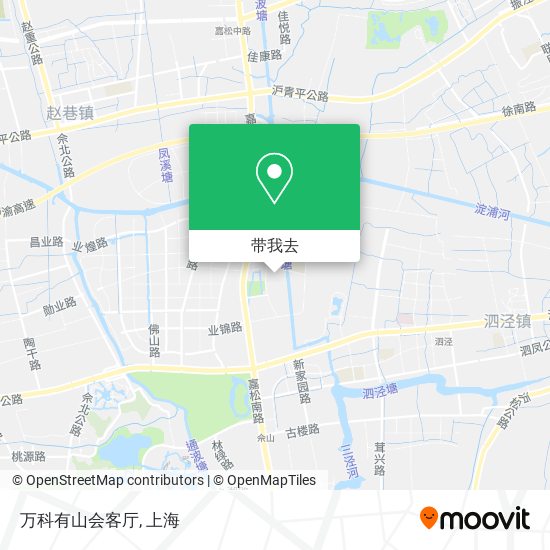 万科有山会客厅地图