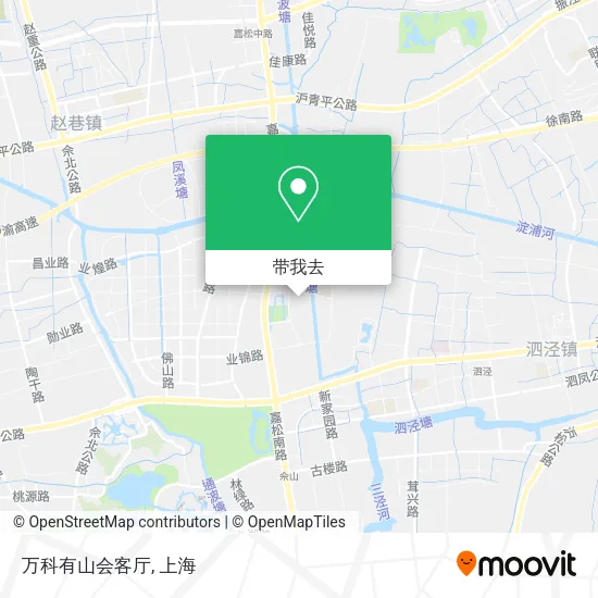 万科有山会客厅地图