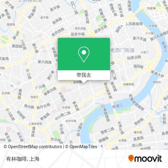有杯咖啡地图