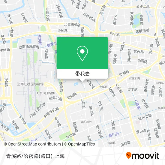 青溪路/哈密路(路口)地图