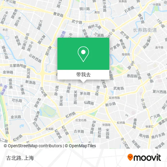 古北路地图