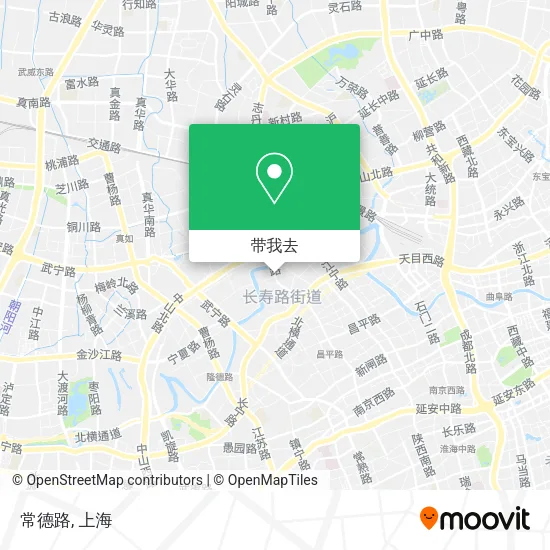 常德路地图
