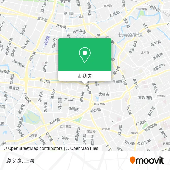 遵义路地图
