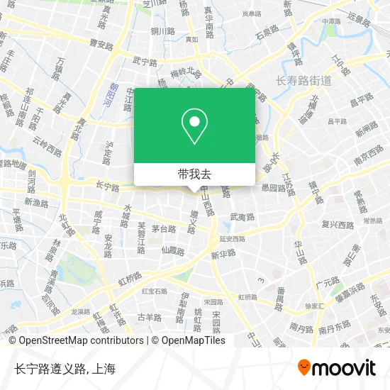 长宁路遵义路地图