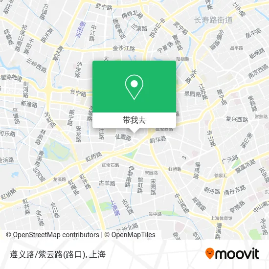 遵义路/紫云路(路口)地图