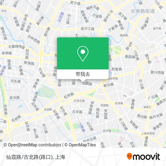 仙霞路/古北路(路口)地图