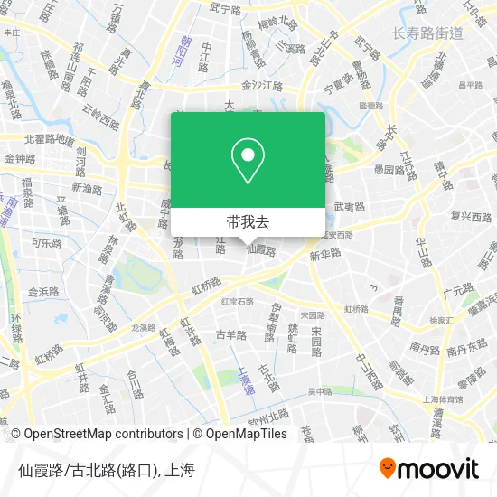 仙霞路/古北路(路口)地图
