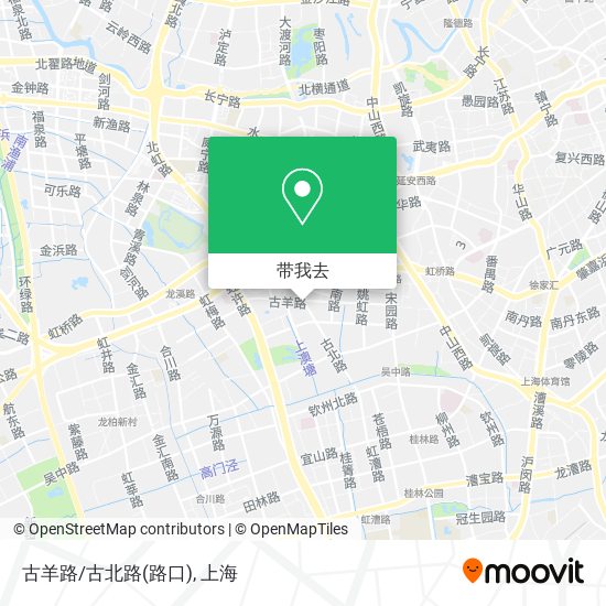 古羊路/古北路(路口)地图
