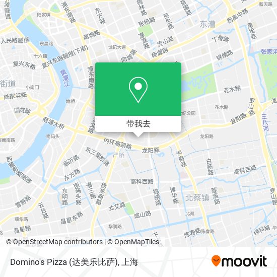 Domino's Pizza (达美乐比萨)地图