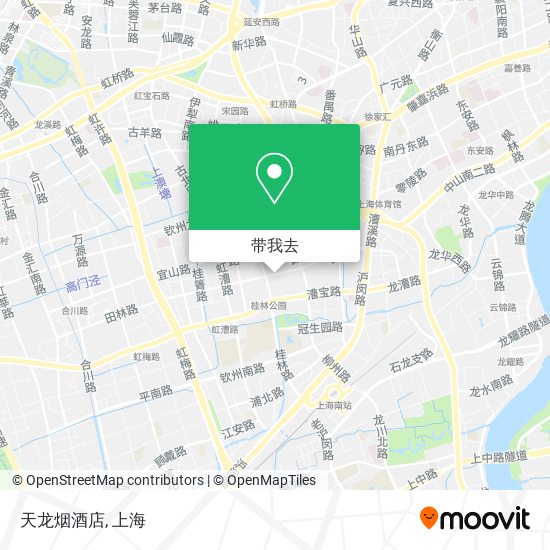 天龙烟酒店地图